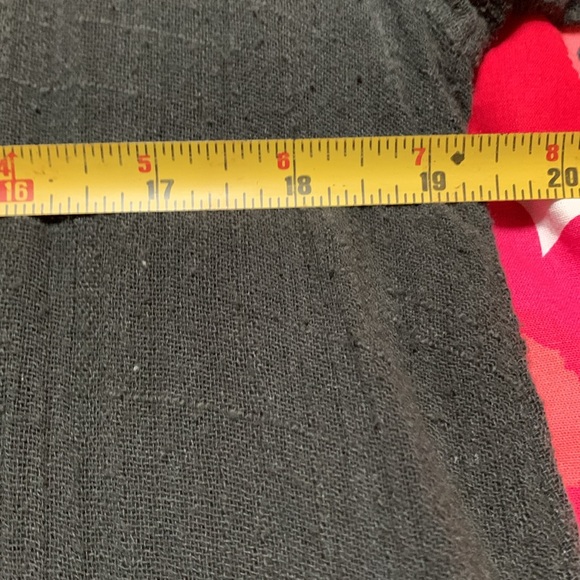 Cynthia Ashby charcoal grey gauze dress - Picture 4 of 7